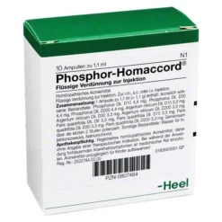 Phosphor Homaccord Ampullen, 10 St