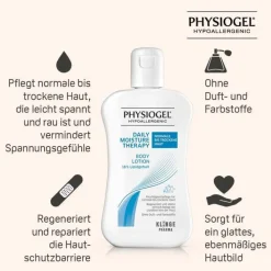 Physiogel Daily Moisture Therapy Body Lotion für normale bis trockene Haut, 200 ml><noscript><img width=