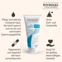Physiogel Daily Moisture Therapy Intensiv Creme für normale bis trockene Haut, 100 ml><noscript><img width=