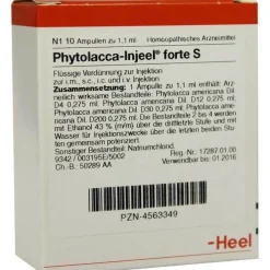 Injeel Phytolacca forte S Ampullen, 10 St> Heel