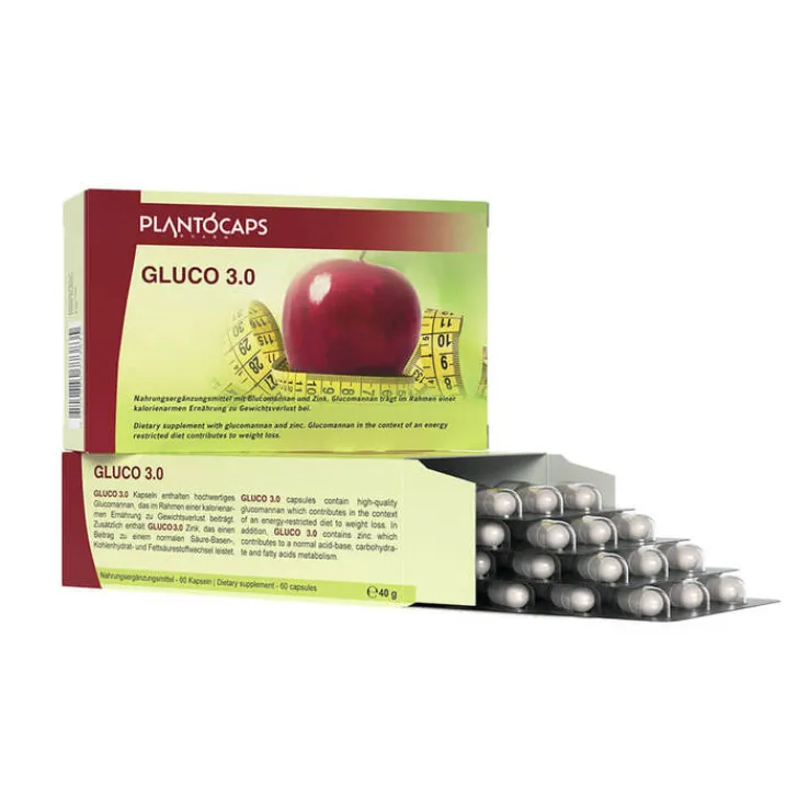 Plantocaps Gluco 3.0 Kapseln, 60 St