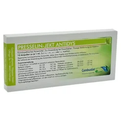 Presselin -Jekt Antidys Ampullen, 10X1 ml> Combustin Presselin