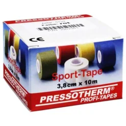 Pressotherm Sport-Tape 3,8cmx10m rot, 1 St