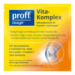 Dr. Theiss Proff Dolgit Vita-Komplex Pulver, 30X12 g> Kollagen|Glucosamin-Chondroitin