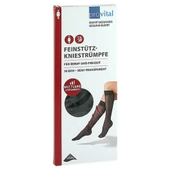 Provital 70 den Stützkniestrümpfe Größe 35 - 38 schwarz, 2 St