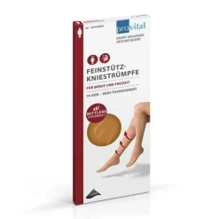 Provital 70 den Stützkniestrümpfe Größe 35 - 38 puder, 2 St