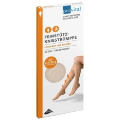 Provital 40 den Stützkniestrümpfe Größe 35 - 38 perle, 2 St> Stütz- Und Reisestrümpfe