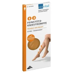 Provital 40 den Stützkniestrümpfe Größe 39 - 42 puder, 2 St> Stütz- Und Reisestrümpfe