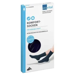 Provital Komfortsocken women Größe 35 - 38 marine, 2 St> Stütz- Und Reisestrümpfe
