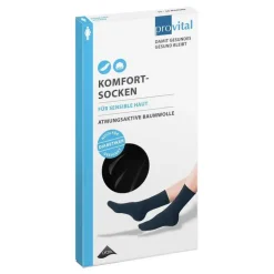 Provital Komfortsocken women Größe 35 - 38 schwarz, 2 St