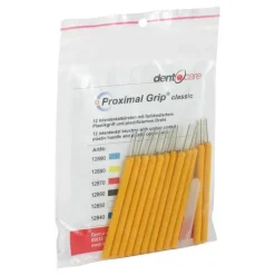 Proximal Grip xxxx-fein gelb Interdentalbürste, 12 St> Zwischenraumreinigung