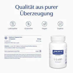 Pure Encapsulations L-Lysin Kapseln, 90 St><noscript><img width=
