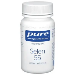 Pure Encapsulations Selen 55 Selenmethionin Kapseln, 90 St> Selen|Aminosäuren