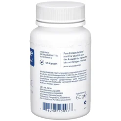 Pure Encapsulations Vitamin E Kapseln, 90 St