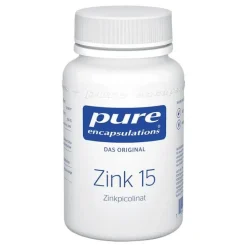 Pure Encapsulations Zink 15 Zinkpicolinat Kapseln, 180 St> Zink