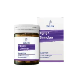 Weleda Pyrit Zinnober Tabletten, 80 St> Hustenlöser