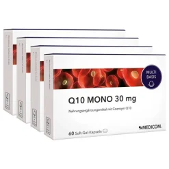 Medicom Q10 Mono 30 mg Weichkapseln, 4X60 St> Coenzym Q10