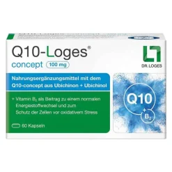 Q10-Loges concept 100 mg Kapseln, 60 St