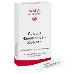 Quercus Hämorrhoidalzäpfchen, 10X2 g