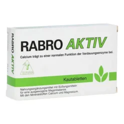 Rabro Aktiv Kautabletten, 105 St