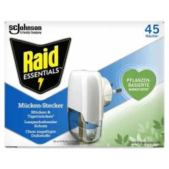 Raid Essentials Mücken-Stecker 45 Nächte , 32 ml> Mückenschutz
