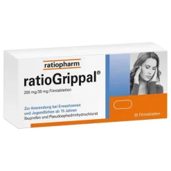 Ratiogrippal 200 mg / 30 mg Filmtabletten, 20 St