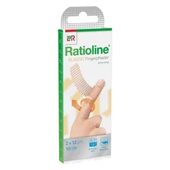 Ratioline elastic Fingerverband 2x12 cm, 10 St