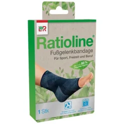 Ratioline Fußgelenkbandage Größe M, 1 St