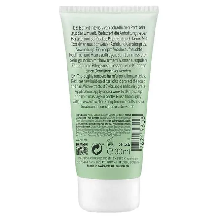 Rausch Anti-Pollution-Peeling-Shampoo mit Schweiz.Apf., 30 ml> Shampoos