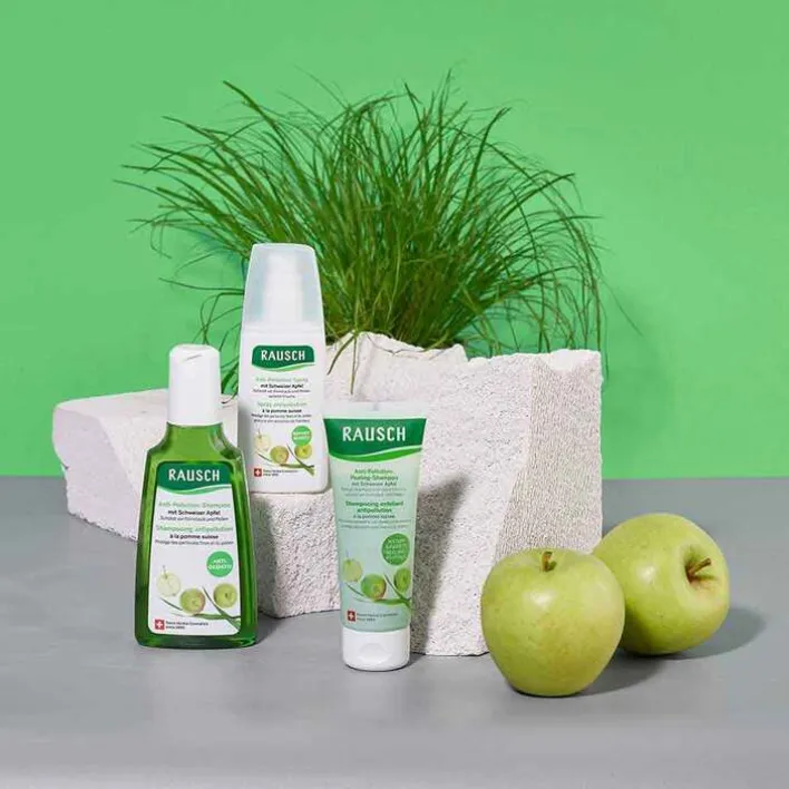 Rausch Anti-Pollution-Peeling-Shampoo mit Schweiz.Apf., 30 ml> Shampoos
