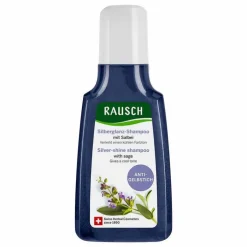 Rausch Silberglanz-Shampoo mit Salbei, 40 ml