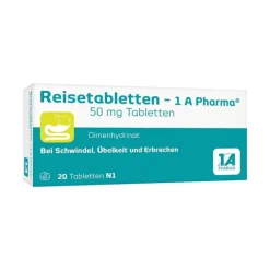 1A Pharma Reisetabletten – 1 A Pharma®, 20 St> Mittel Gegen Durchfall & Erbrechen