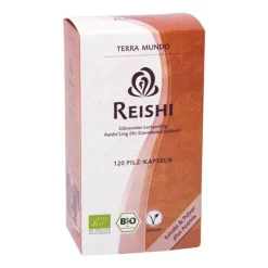 Reishi Vitalpilz Bio Terra Mundo Kapseln, 120 St