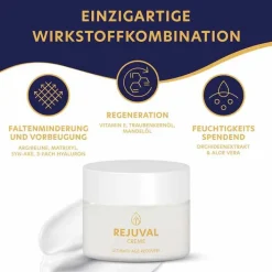 Rejuval Gesichtscreme Anti-Aging mit Hyaluron, 50 ml><noscript><img width=