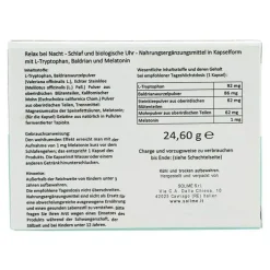 C.P.S Pharma Relax bei Nacht Schlaf und biologische Uhr Kapseln, 60 St><noscript><img width=