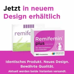 Remifemin ® PLUS Johanniskraut , 180 St> Wechseljahre Medikamente