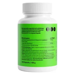 Zein Pharma Resveratrol 125 Caps, 120 St> Resveratrol