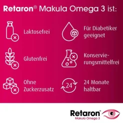 Retaron Makula Omega-3 Kapseln, 30 St