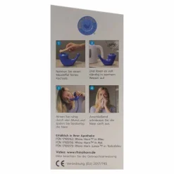 Rhino Horn Nasendusche blau, 1 St> Nasendusche