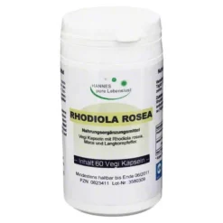 Hannes pure Lebenslust Rhodiola Rosea 3% Vegi Kapseln, 60 St> Rosenwurz|Erschöpfung