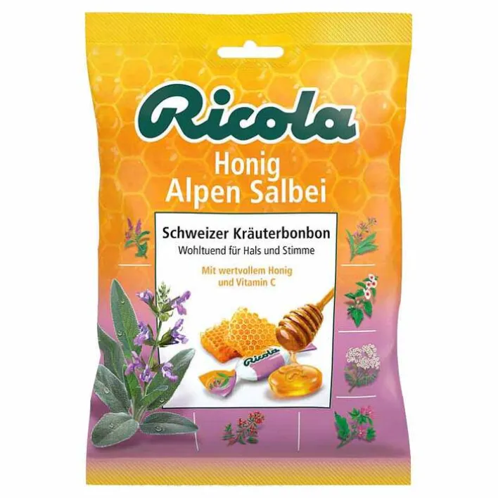 Ricola Honig Alpen Salbei Bonbons, 75 g> Husten & Halsbonbons