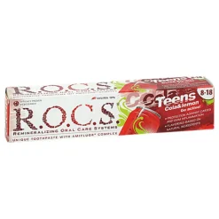 Rocs Teens Cola + Zitrone Zahnpasta, 74 g