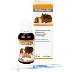 Rodicare Akut für Kaninchen, Kleinnager und Meerschweinchen, 15 ml