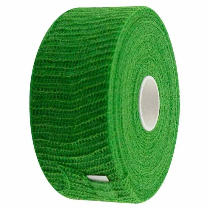 Rogghaft Crepp Color Binde 4cm grün, 1 St> Mullbinden