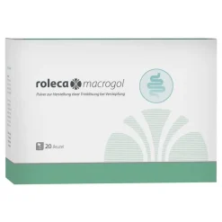 Roleca ® macrogol Pulver zur Herstellung einer Lösung bei Verstopfung, 20 St> Abführmittel
