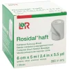 Rosidal haft Kompressionsbinde 6 cm x 5 m, 1 St