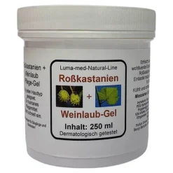 Rosskastanien Weinlaub Pflege Gel, 250 ml> Gele & Puder