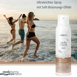 Medipharma Cosmetics Sanfte Bräune Aerosol Spray, 150 ml> Selbstbräuner