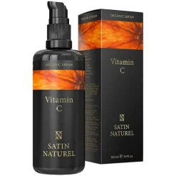 Satin Naturel Bio Vitamin C Serum Gesicht, 100 ml