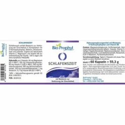 Schlafenszeit Kapseln, 60 St